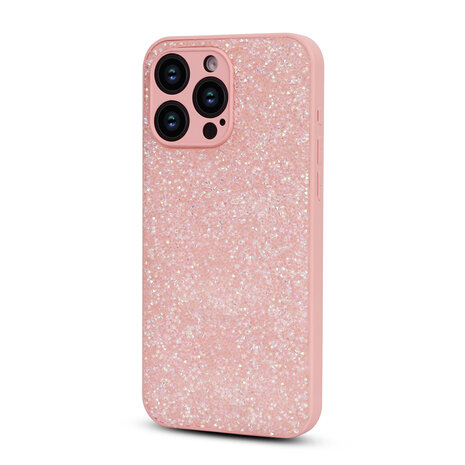 iPhone 12 Pro - Diamant Glitter - Roze