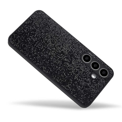 Samsung S24 FE - Diamant Glitter - Zwart