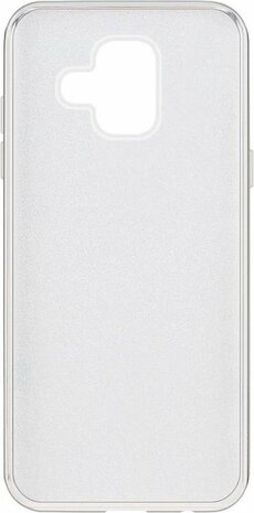 Samsung A6 2018 - Glitter Back Cover - Zilver