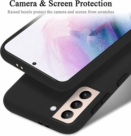 S23 Plus - Back Cover &amp; 2x Glas - Zwart