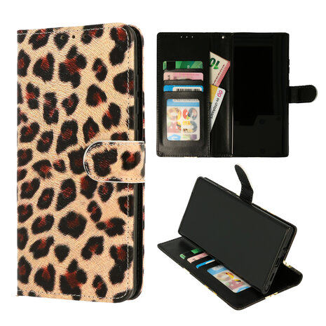 Samsung S24 Plus Luipaard - Book Case