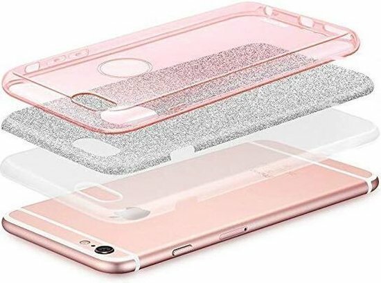 Samsung A5 2017 - Glitter Back Cover - Zilver