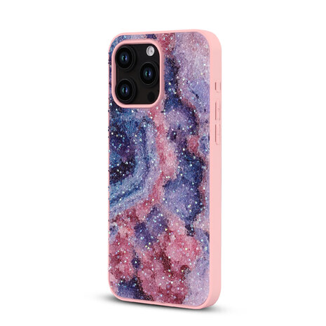 iPhone 15 Pro - Diamant Marmer Glitter - Nova