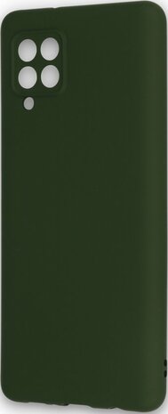 Samsung A22 5G - Siliconen Back Cover - Groen