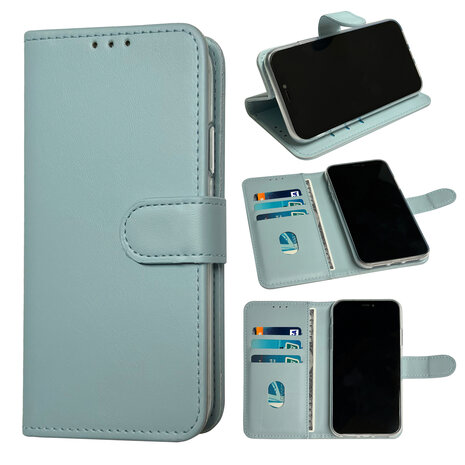 Samsung S23 FE - Book Case - Licht Blauw