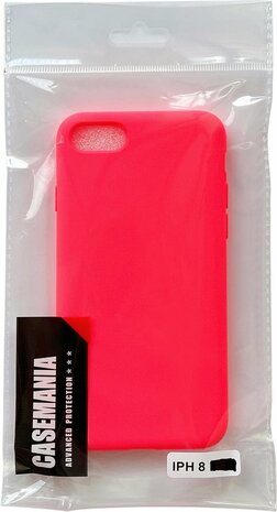 iPhone SE (2020) - HQ TPU Back Cover - Neon Roze