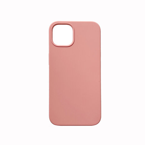 iPhone 14 Pro Max - Liquid Back Cover - Zalm Roze