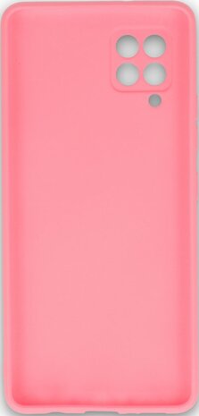 Samsung A22 5G - Siliconen Back Cover - Roze