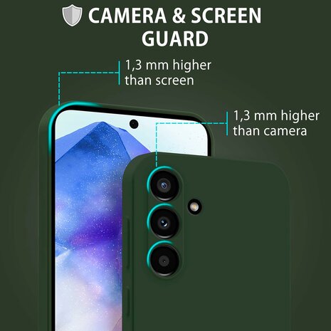 Samsung A16 - Liquid Back Cover - Groen