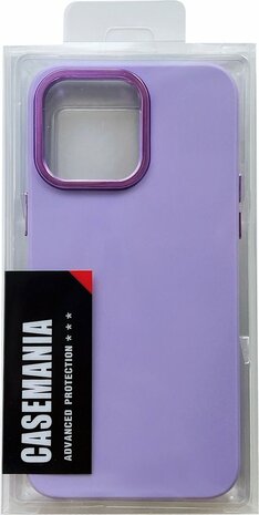 iPhone 14 Pro Max - Shockproof Back Cover - Paars