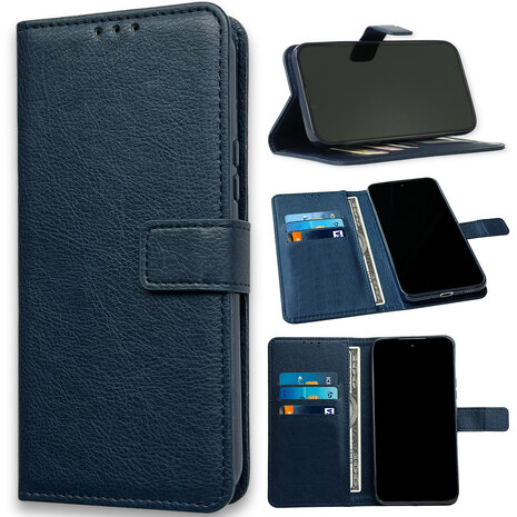 Samsung A36 - Book Case - Blauw