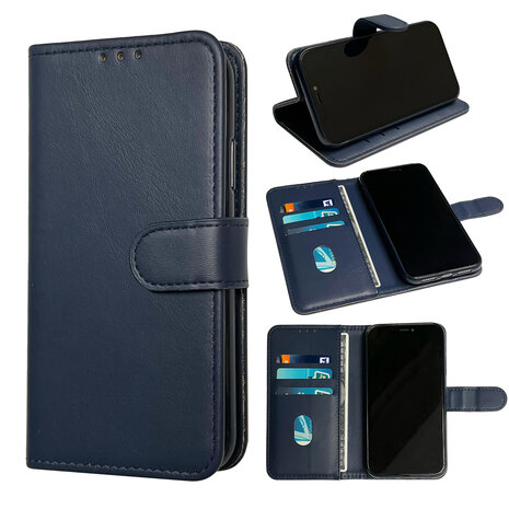 Samsung A55 - Blauw - Book Cover