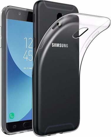 Samsung J5 2017 - Siliconen Back Cover - Transparant