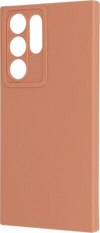 Samsung S22 Ultra - Cam Back Cover - Roze