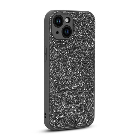 iPhone 12 - Diamant Glitter - Zilver