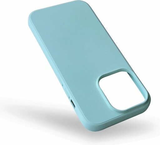 iPhone 14 Pro Max - Microfiber Back Cover - Turquoise