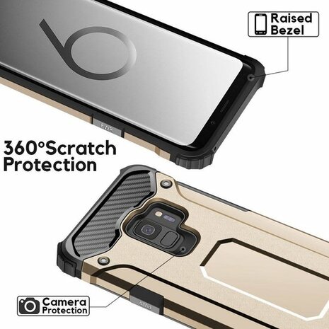 Samsung S9 - Armor Back Cover - Goud