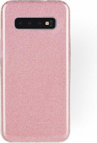 Samsung S10 - Glitter Back Cover - Roze