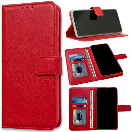 Samsung A03S - Book Case - Rood