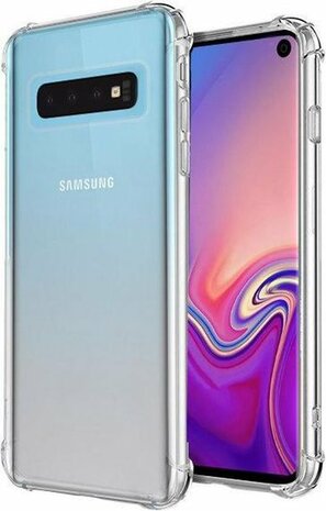 Samsung S10 - Anti Shock Hybrid - Transparant