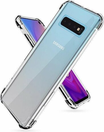 Samsung S10 - Anti Shock Hybrid - Transparant