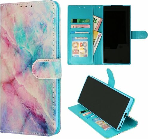 Samsung S23 Ultra met Manmer Uni Print - Book Case