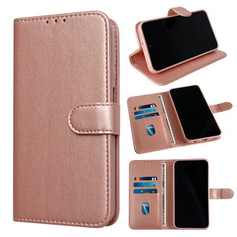 Samsung A05s - Book Case - Rosegoud