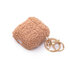 AirPods 1 &amp; 2 - Bruin - Schokbestendig Teddy Furr Cover met Ring &amp; Sleutelhanger_